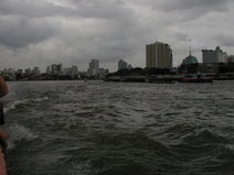 From the express boat on the Chao Phraya river